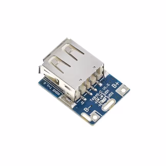 ماژول شارژر لیتیوم یون دارای خروجی USB