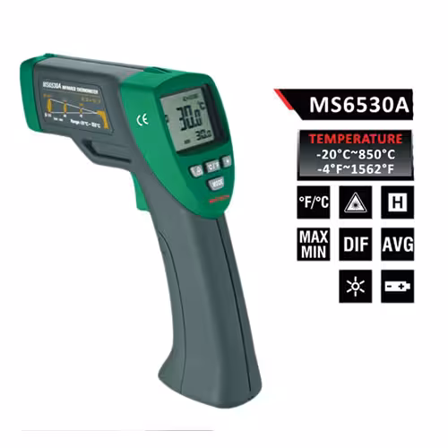 ترمومتر لیزری غیرتماسی 850 درجه MS6530A