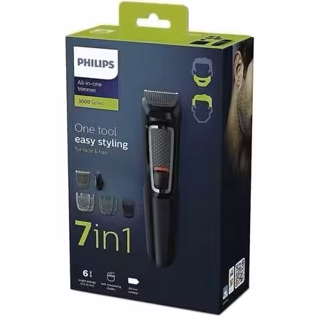 ماشین اصلاح فیلیپس MG3720 ظرفیت 7 در 1 با برش مستقیم