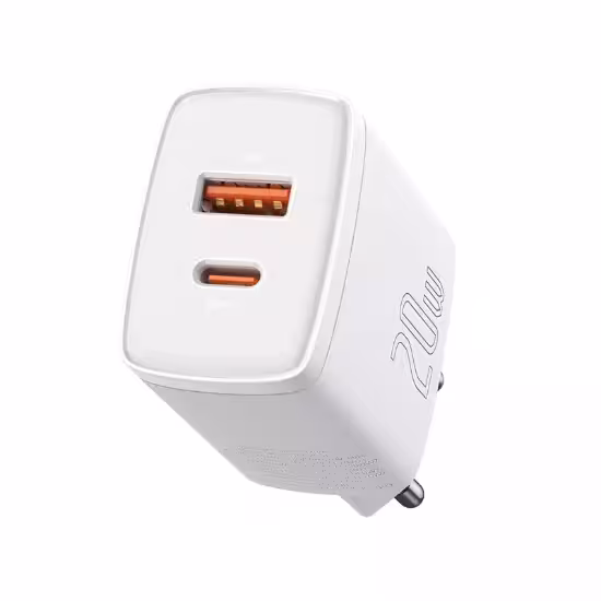 شارژر دیواری  20 واتی بیسوس مدل Baseus Compact Quick Charger U C CCXJ