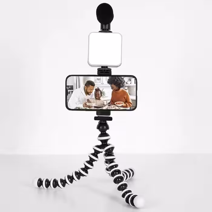 کیت فیلمبرداری با میکروفن مدل VIDEO-MAKING KIT AY-49Z