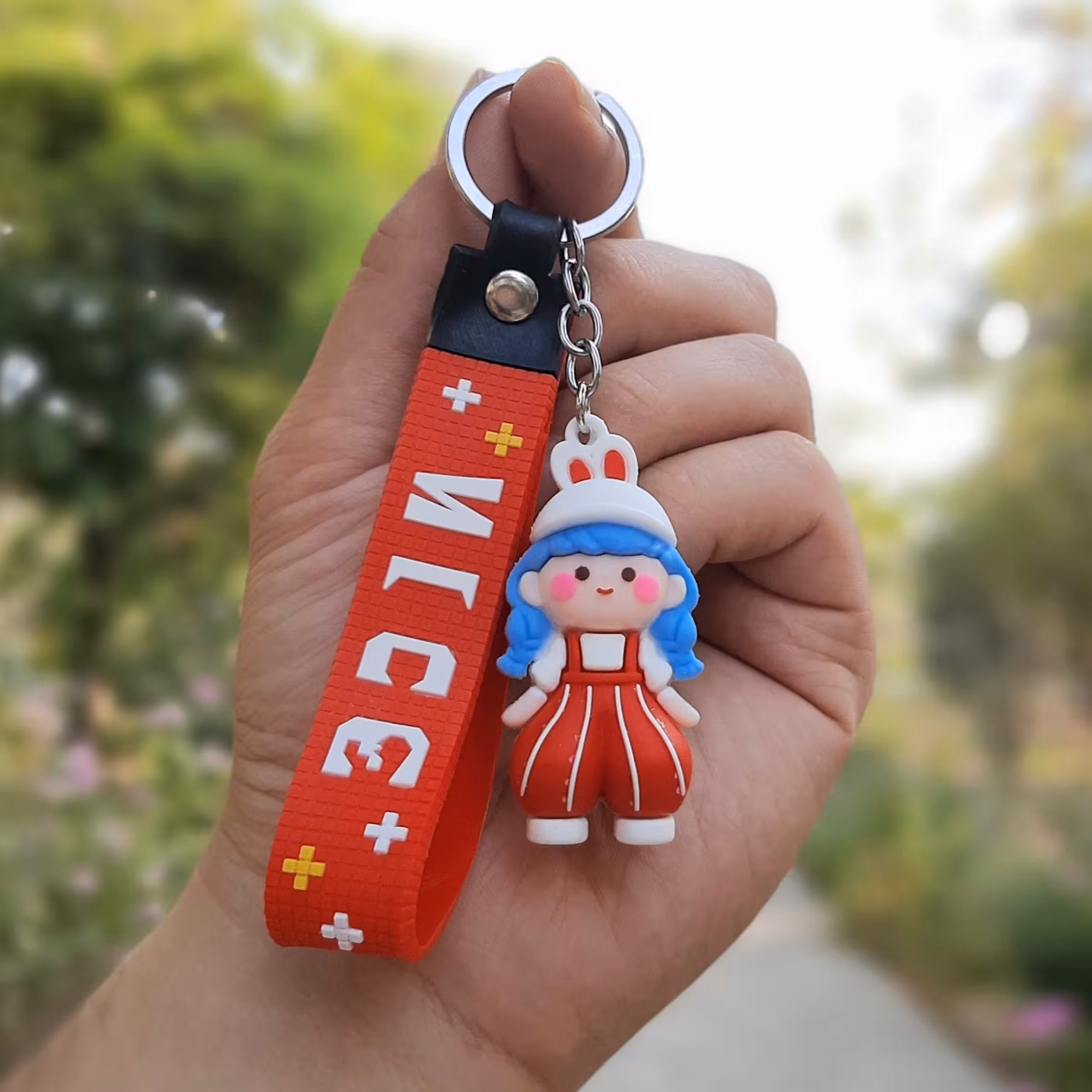 جاسوئیچی سیلیکونی وارداتی دختر شلوار سندبادی رنگ قرمز