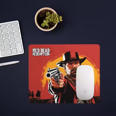 ماوس پد پیکسل میکسل مدل DEAD REDEMPTION 2 کد GARD12