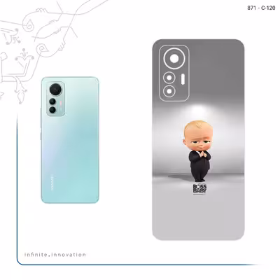 برچسب پوششی ماهوت مدل The Boss Baby مناسب برای گوشی موبایل شیائومی 12 Lite