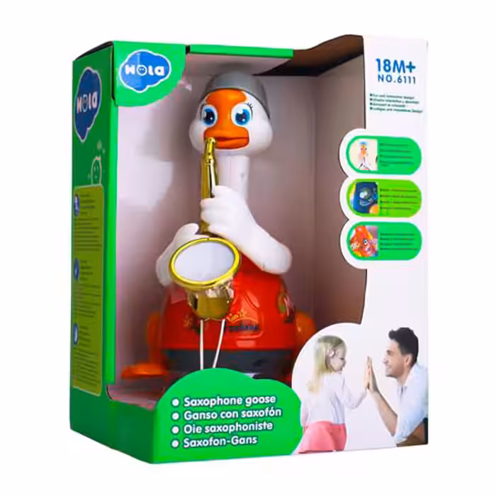 اسباب بازی هولا مدل غاز ساکسیفون زن کد 006