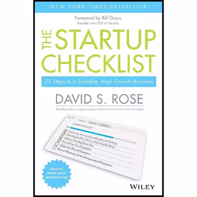 کتاب The Startup Checklist اثر David S. Rose and Bill Gross انتشارات Wiley