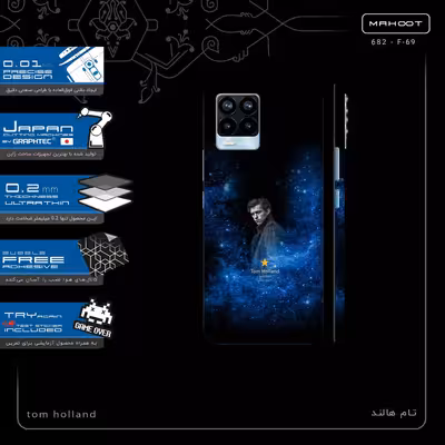 برچسب پوششی ماهوت مدل tom holland-FullSkin مناسب برای گوشی موبایل ریلمی 8 Pro
