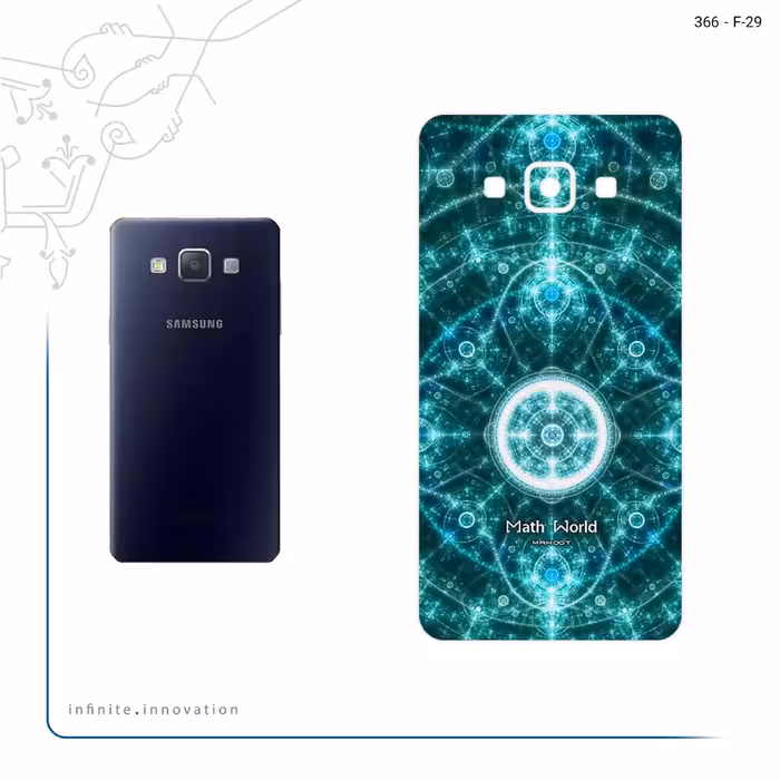 برچسب پوششی ماهوت مدل Mathematical Geometric Shape 4 مناسب برای گوشی موبایل سامسونگ Galaxy A5 2015