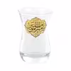 استکان مدل کمر باریک طرح مذهبی السلام علیک یا امیرالمومنین کد 30002051 بسته 6 عددی