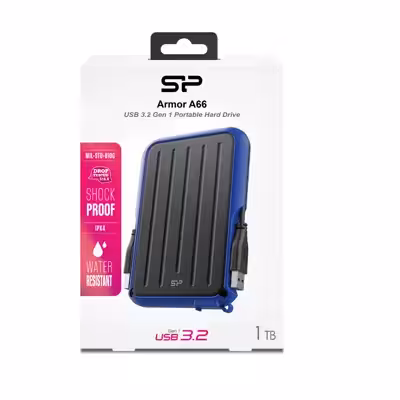 هارد اکسترنال سیلیکون پاور مدل Armor A66 ظرفیت 1 ترابایت