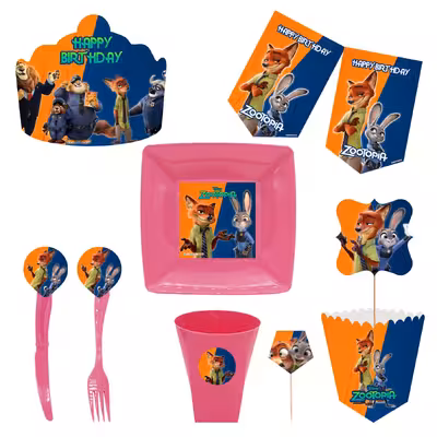  مجموعه 72 عددی تم تولد طرح زوتوپیا