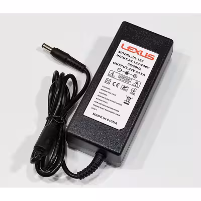 آداپتور 24 ولت 5 آمپر لکسوس کد real_4.5a 