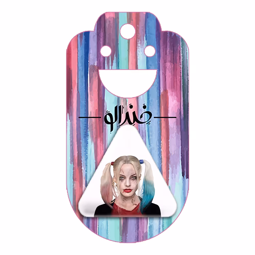 پیکسل خندالو طرح هارلی کویین مدل مثلثی کد 2862