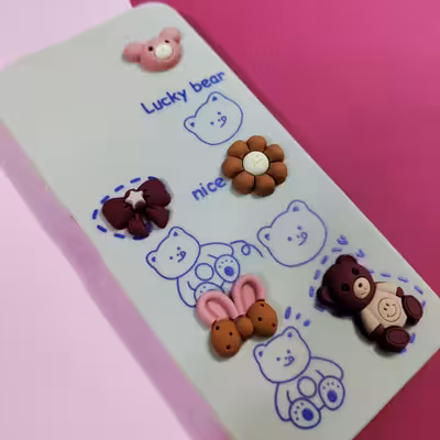 کاور قایق کاغذی مدل Lucky Bear مناسب برای گوشی موبایل شیائومی Redmi Note 11 4G / Note 11S