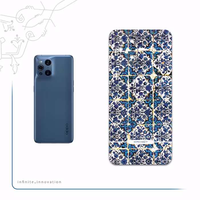 برچسب پوششی ماهوت مدل Iran-Tile1 مناسب برای گوشی موبایل اپو Find X3 Pro