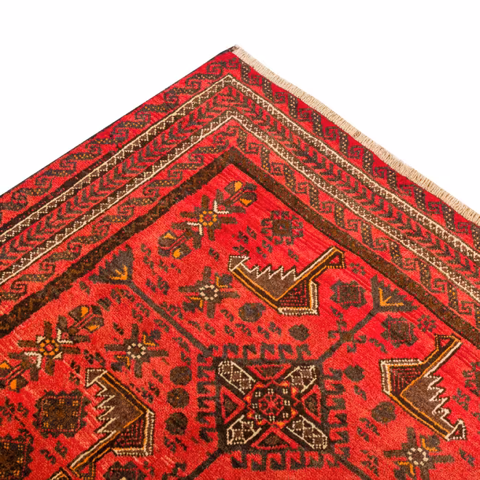 فرش دستبافت دو و نیم متری مدل نقشه بلوچ  کد 72.1011