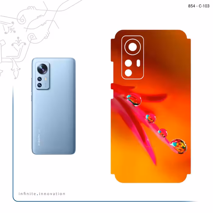 برچسب پوششی ماهوت مدل Plant dew مناسب برای گوشی موبایل شیائومی 12X