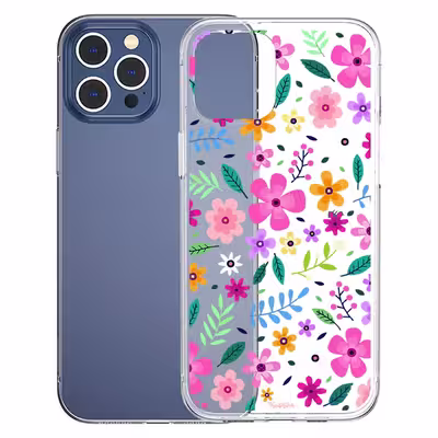کاور طرح گل مناسب برای گوشی موبایل اپل iPhone 12 Pro Max