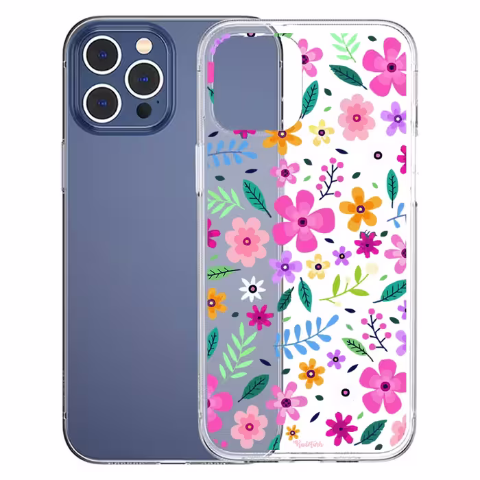 کاور طرح گل مناسب برای گوشی موبایل اپل iPhone 12 Pro Max