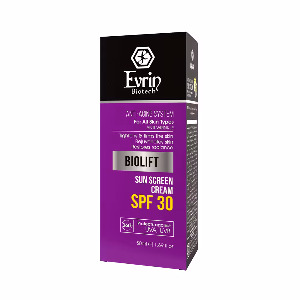 کرم ضد آفتاب اورین ضد چروک مدل BIOLIFT مناسب انواع پوست