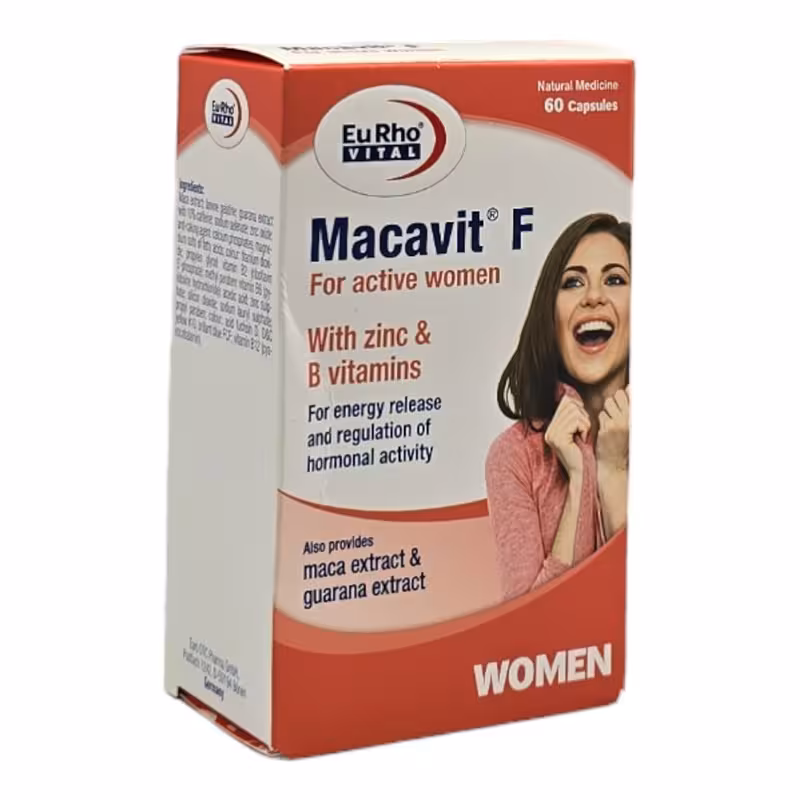 کپسول ماکاویت اف یوروویتال 60 عدد