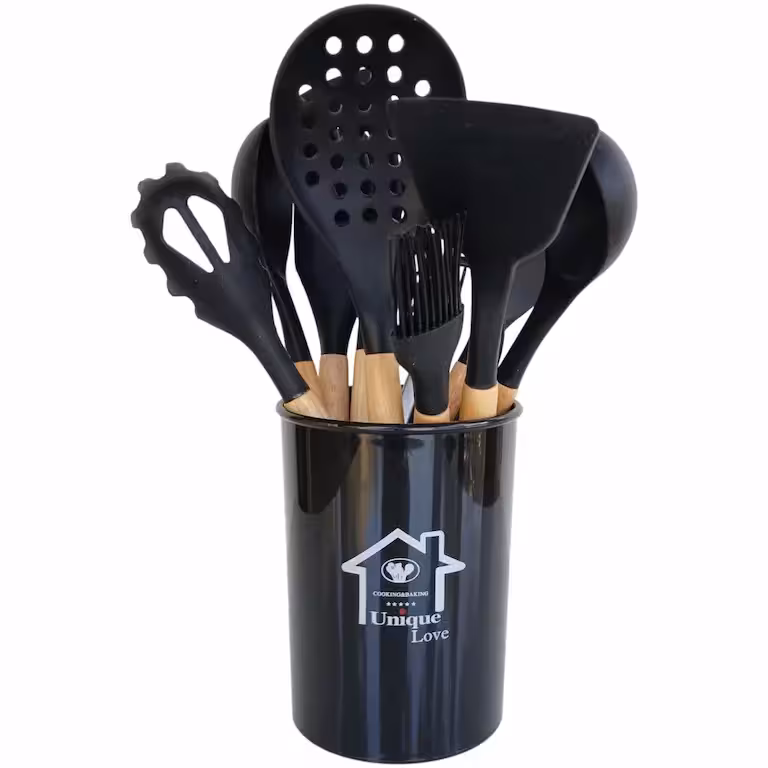 سرویس کفگیر و ملاقه 12 پارچه یونیک لاو