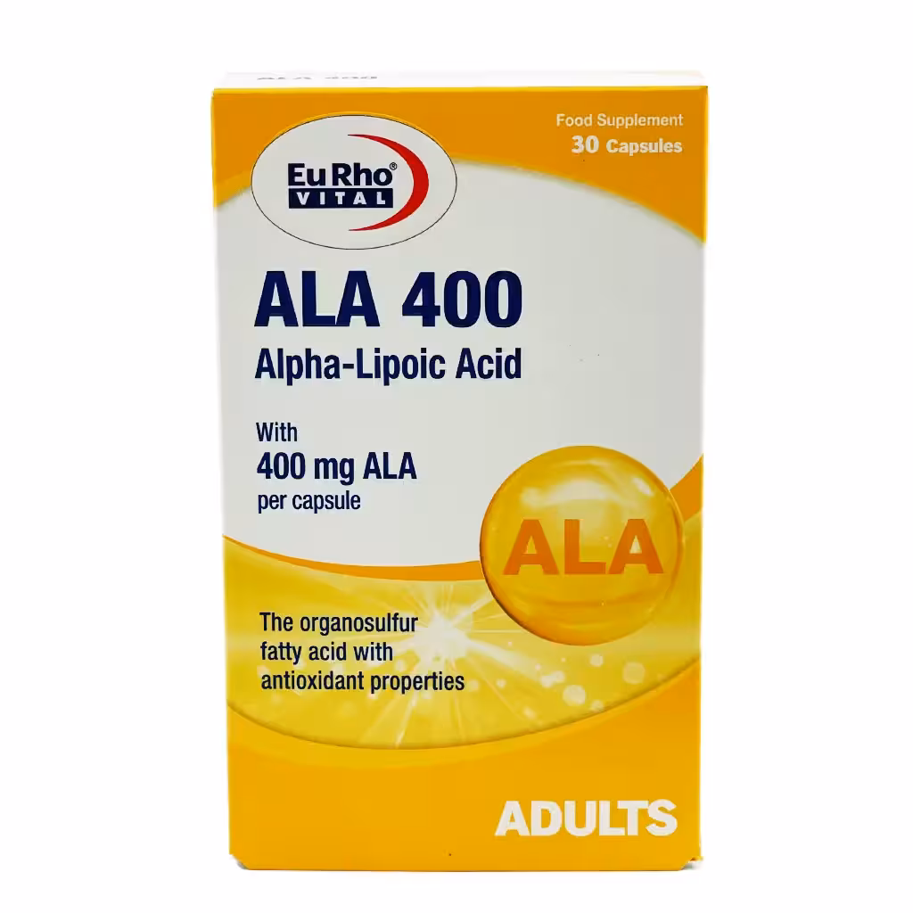 کپسول آ ال آ (ALA) 400 یوروویتال - 30 عددی