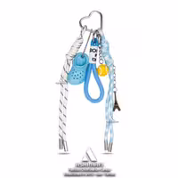 آویز کیف خاص Crocs azzurro Charm