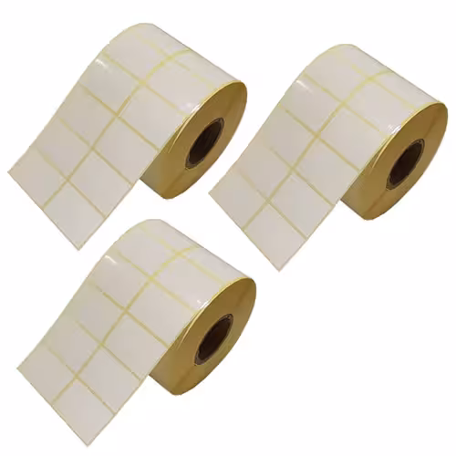 لیبل کاغذی 2 ردیف 45*30