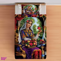 سرویس ملحفه رنس (Rence) مدل B2-10328 یک نفره 2 تکه
