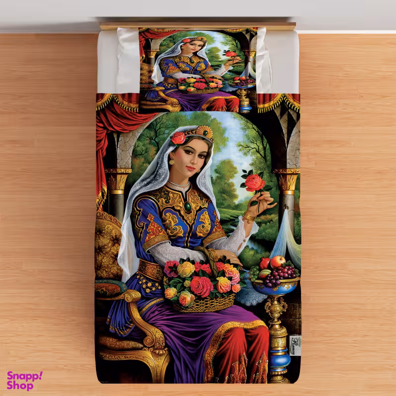 سرویس ملحفه رنس (Rence) مدل B2-10328 یک نفره 2 تکه