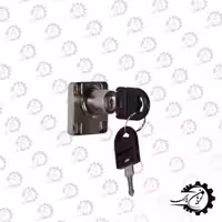 قفل ام کلید تاشو دی افDMS مربعی (طرح رونیس)