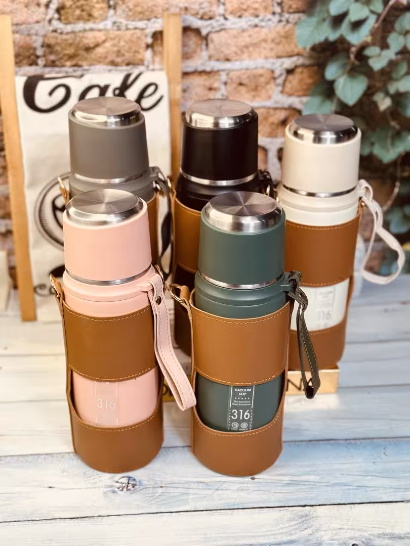 فلاسك 316 كاور چرمي کد 3405