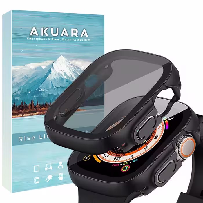 کاور آکوآرا مدل Privacy Protection مناسب برای ساعت هوشمند ویرفیت HK8 Pro max / HK9 Ultra 2 / T1000 ultra / T3000 ultra / T900 ultra