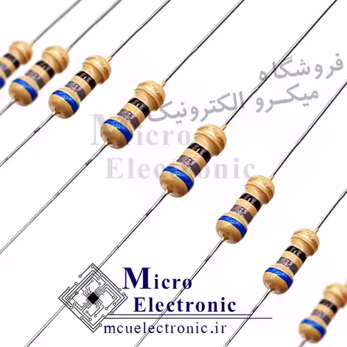 مقاومت 68 اهم 1/4 وات بسته ی 50 عددی