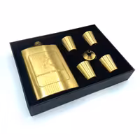 ست قمقمه جیبی چهار شات استیل مدل جانی واکر کد a530359