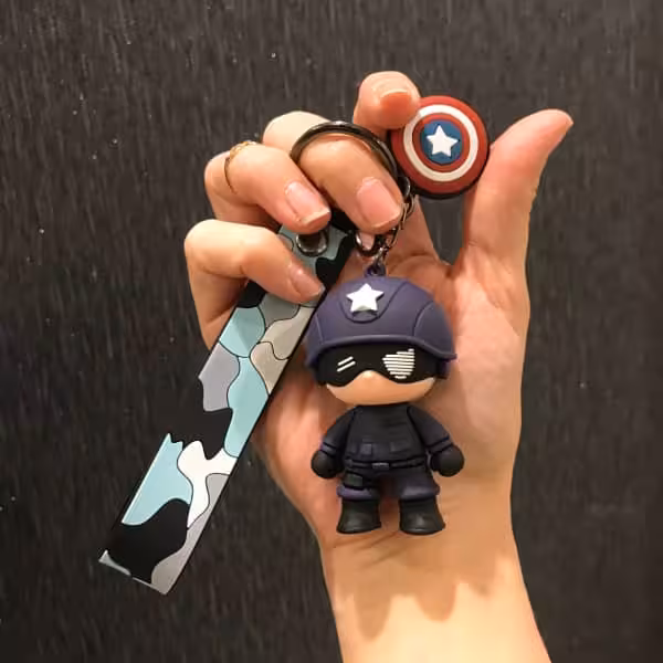 جاکلیدی سیلیکونی طرح سرباز