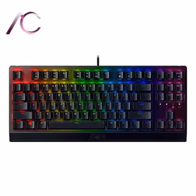 کیبورد گیمینگ ریزر مدل RAZER KEYBOARD BLACKWIDOW V3 TENKEYLESS MECHANICAL