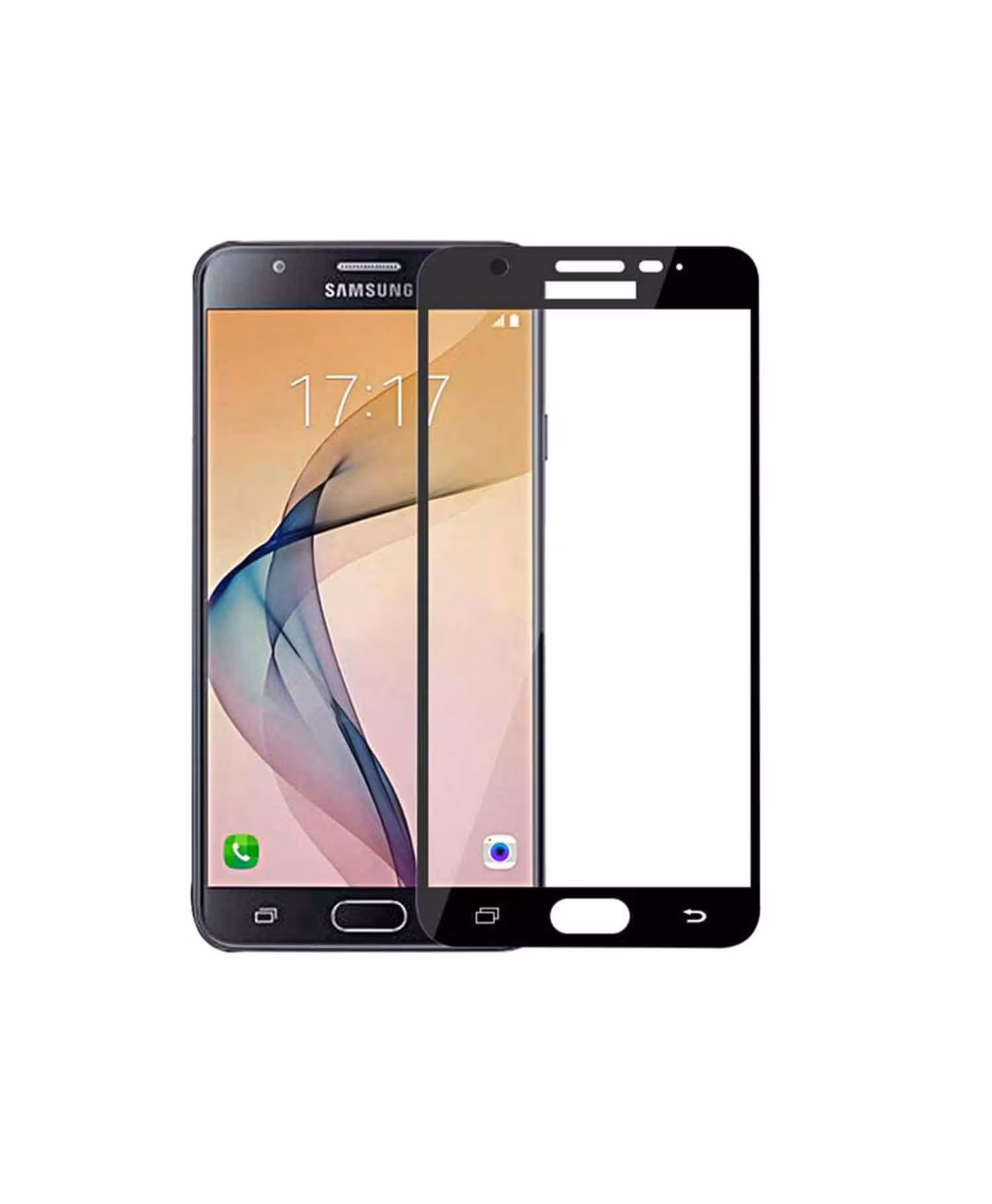 گلس فول تمام چسب موبایل سامسونگ Samsung J7