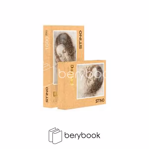 STINO / استینو / پازل شیشه ای / 2000 تکه / طرح داوینچی / نقاشی سر زن / 10102