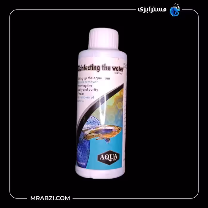 محلول ضد عفونی آب آکواریوم آکوا-حجم 100 میلی لیتر