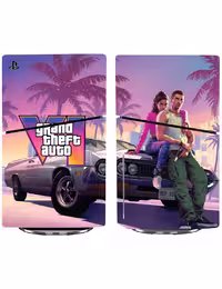 اسکین پی اس 5 اسلیم استاندارد برند گیم‌آور طرح GTA کد A