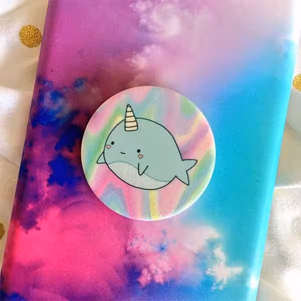 پاپ سوکت نهنگ شاخدار Shark PopSocket