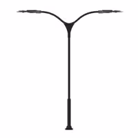 چراغ حیاطی و پارکی شعاع کد SH-Cane-7742