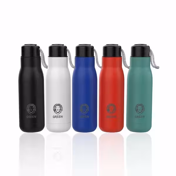 فلاسک گرین Green Vacuum Flask Stainless Steel Water Bottle