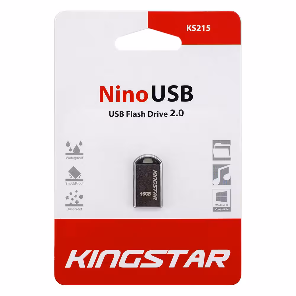 فلش مموری کینگ استار مدل KINGSTAR KS215 ظرفیت 16 گیگابایت