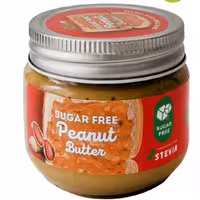 کره بادام زمینی بدون شکر ورژیمی200گرمی بی لو برپایه استویا