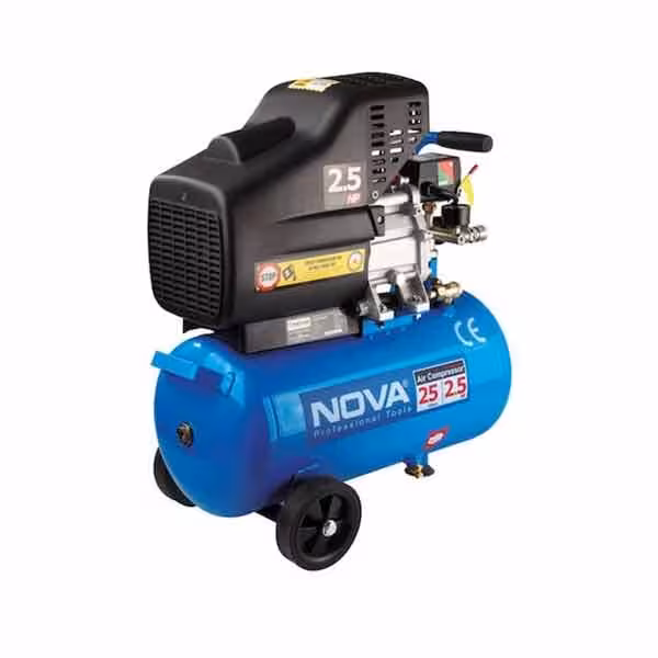 کمپرسور باد نووا 25 لیتری مدل NTA-9025