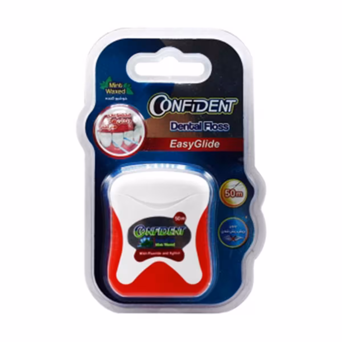 نخ دندان ایزی گلاید 50 متری کانفیدنت -confident