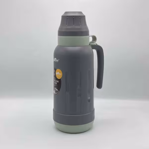 فلاسک مسافرتی 1/8 لیتر شیشه دار سبز 79T180